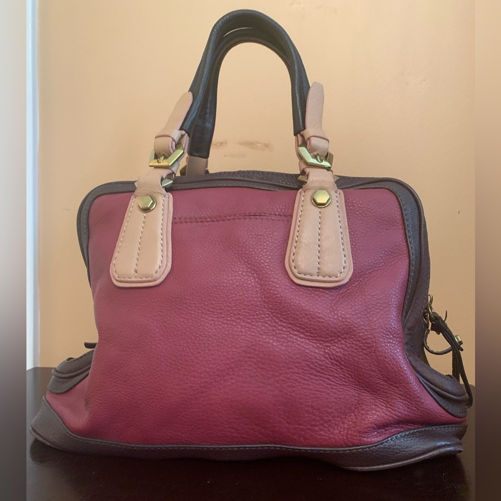 OrYANY ~Designer Leather Handbag - Satchel Maroon, Brown,Tan, Gold Hardware NWOT